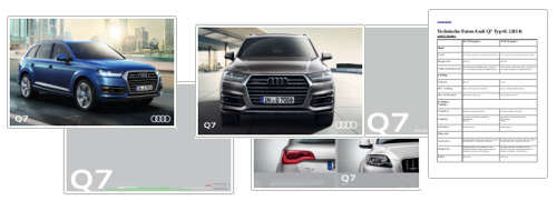 Audi Q7 Pdf Dateien Datenblatter Preislisten Broschuren Und Kataloge Zum Downloaden